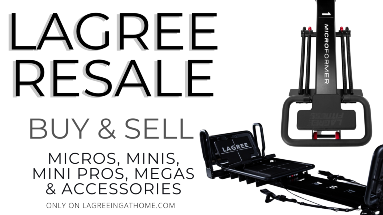 Lagree Micro Resale - Lagree Resale Site Micro, Mini, Mega by Lagreeing at Home
